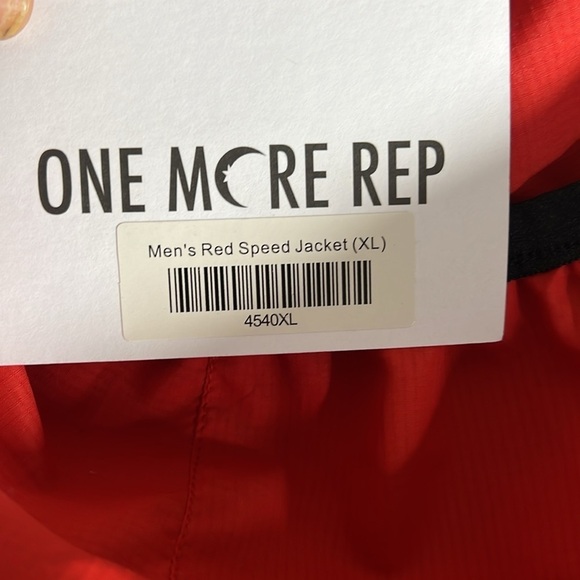 Zyia active Men’s XL red speed jacket - Picture 8 of 8